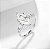 Anel moissanite marquise 3.0ct prata 925 Eternal com GRA - Imagem 2