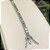 Pulseira riviera fecho gaveta moissanite ciano 4mm 0.3ct - Imagem 3