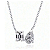 Colar  moissanite emerald pear 1ct  5x8mm Prata 925 Eternal - Imagem 1