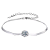 Pulseira fita laminada moissanite 5mm 0.5ct Eternal joias - Imagem 1