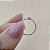 Anel solitario delicado moissanite 0.1ct Prata 925  Eternal - Imagem 6