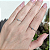 Anel solitario delicado moissanite 0.1ct Prata 925  Eternal - Imagem 9