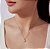 Colar classico moissanite 6,5mm 1.0ct prata 925 Eternal - Imagem 5