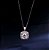 Colar classico moissanite 6,5mm 1.0ct prata 925 Eternal - Imagem 2