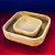 Kit Bowl Quadrado Bambu com 2 - Imagem 1