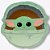 Almofada Baby Yoda Grogu Nave - Star Wars - Imagem 1