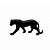 Escultura Leopardo Hunt em Poliresina 15,5cmx3,5cmx6,5cm - Imagem 1