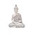 Buda Sentado Prata - Imagem 1