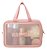 Bolsa De Maquiagem Transparente De Pvc Organizador De Viagem - Imagem 8