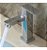 Torneira Banheiro Lavabo Pia Luxo Quadrada ¼ De Volta - Imagem 5