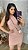 vestido em linha listrado - Imagem 2
