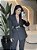 Blazer  alongado alfaiataria forrado - 6652 - Imagem 3
