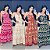 Vestido estampado c/ laço na frente - 223 - Imagem 1