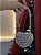 Mini bag coração strass c/  duas alças - 7004 - Imagem 3