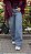 Calça jeans cinza wide leg - 061 - Imagem 1