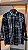 Camisa xadrez unissex (Preto/cinza) - Imagem 2