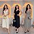 Vestido midi godê c/ faixa - 166 - Imagem 2