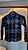 Camisa xadrez infantil (Cinza/cinza) - Imagem 1