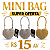 Mini bag coração strass cravejado 7002 - Imagem 1
