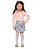 Conjunto Infantil Menina Camisa e Shorts Saia Mundi - Imagem 1