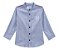 Camisa Social Infantil em Tecido Oxford Mundi - Imagem 1