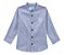 Camisa Social Infantil em Tecido Oxford Mundi - Imagem 1