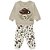 Conjunto de Moletom Bebê Menina Blusa e Calça - Imagem 2