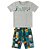 Conjunto Infantil Masculino Camiseta e Bermuda Moletinho - Imagem 1