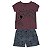 Pijama Infantil Menina Brilha no Escuro Camiseta e Shorts - Imagem 2