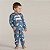 Pijama Infantil Menino Brilha no Escuro Camiseta Manga Longa e Calça Brandili - Imagem 1