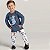 Pijama Brilha No Escuro Infantil Menino Camiseta Manga Longa e Calça - Imagem 1