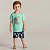 Pijama Infantil Brilha no Escuto Menino Camiseta e Shorts - Imagem 1