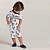 Pijama Infantil Menino Camiseta e Bermuda Brilha no Escuro - Imagem 1