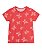 Blusa Manga Curta Infantil Menina Borboleta Brandili - Imagem 1