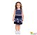 Vestido Infantil Cotton Listrado Mundi - Imagem 1