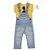 Jardineira Jeans Infantil Menina Atithude Kids - Imagem 1