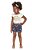 Conjunto Infantil Blusa e Shorts Mundi - Imagem 1