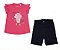 Conjunto Infantil Blusa e Shorts Cotton Minore - Imagem 2