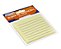 Bloco de anotações Sticky Notes Pautado BRW - Imagem 1
