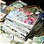 Bloco Vintage 60 Folhas Decoradas - Rose Farm - Imagem 1
