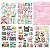 Bloco Papel Scrapbook A5 Recortes - Carina Sartor - Coleção Mix Tape - Imagem 4