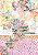 Bloco Papel Scrapbook A5 Flores - Carina Sartor - Coleção Mix Tape - Imagem 1