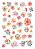 Bloco Papel Scrapbook A5 Flores - Carina Sartor - Coleção Mix Tape - Imagem 10