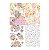 Bloco Papel Scrapbook A5 Flores - Carina Sartor - Coleção Mix Tape - Imagem 3