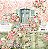 Bloco Papel Scrapbook 30,5 x 30,5 cm - Carina Sartor - Coleção Garden - Imagem 1