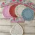 Papel Rendado Doily 14cm - Diversas cores - 32 peças - Imagem 3