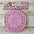 Papel Rendado Doily 14cm - Diversas cores - 32 peças - Imagem 6