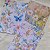 Papéis Estampados A6 Papel Retrô 12pçs - Flores Aquareladas - Imagem 5