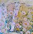 Papéis Estampados A6 Papel Retrô 12pçs - Flores Aquareladas - Imagem 4