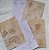 Papéis Estampados A6 Papel Retrô 12pçs - Manchas de Café - Imagem 6